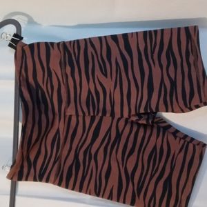 High rise biker shorts